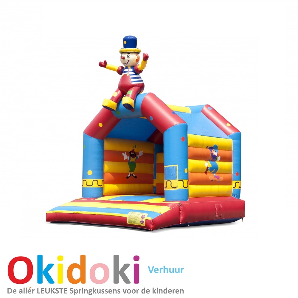 Springkussen Clown Circus