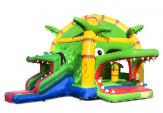 Springkussen Multifun Super Krokodil